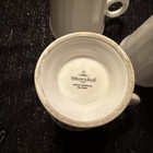 Villeroy & Boch COUNTRY HERITAGE 5.25” Ceramic Footed Mug White Handled Set Of 5 — photo 7