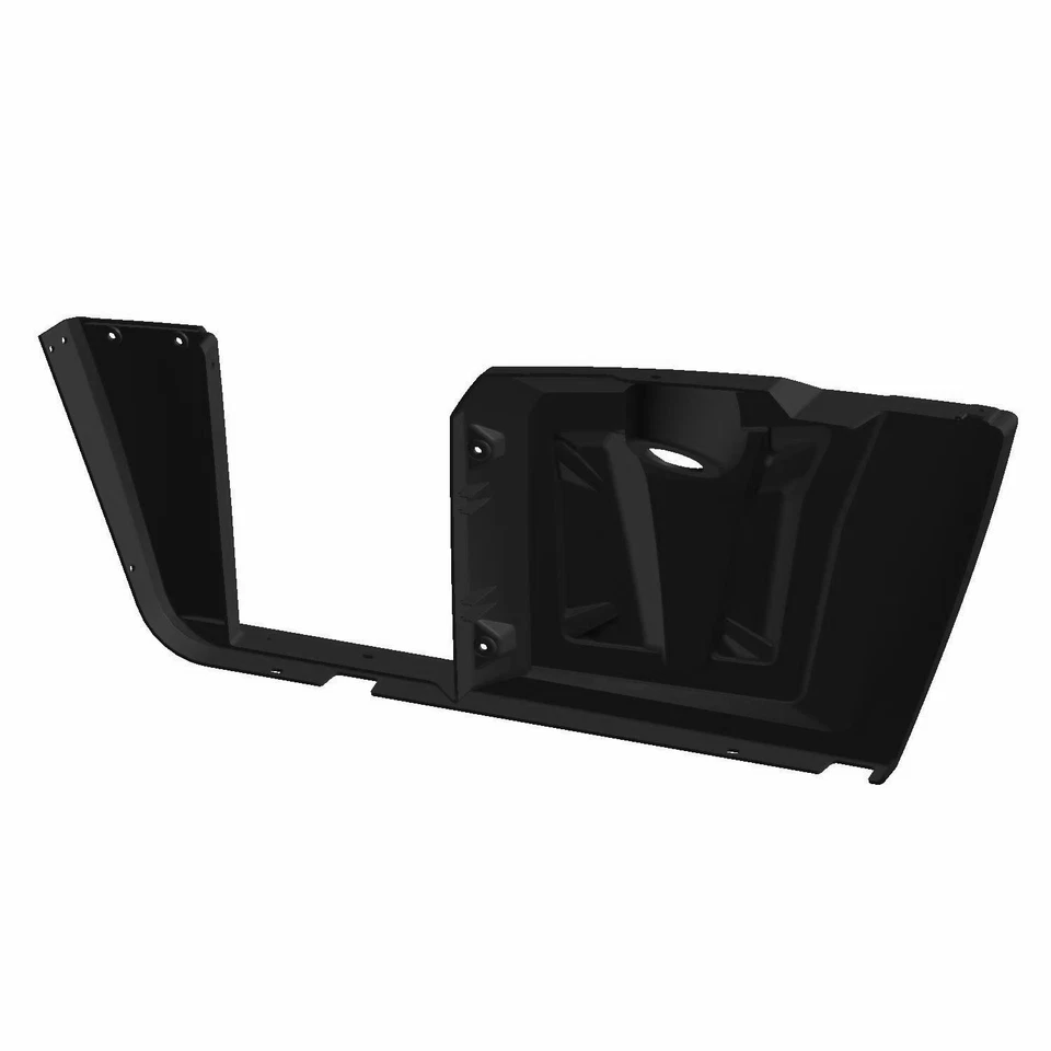 Polaris Fender with Rocker, Rear, Right Side, Gloss Black Foto 4 de 4