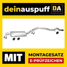 Auspuffanlage für Mercedes A-Klasse W169 160 180 CDI Auspuff B892