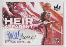 2022 Panini Court Kings Heir Apparent Violet 24/49 TyTy Washington Jr Auto 0z68