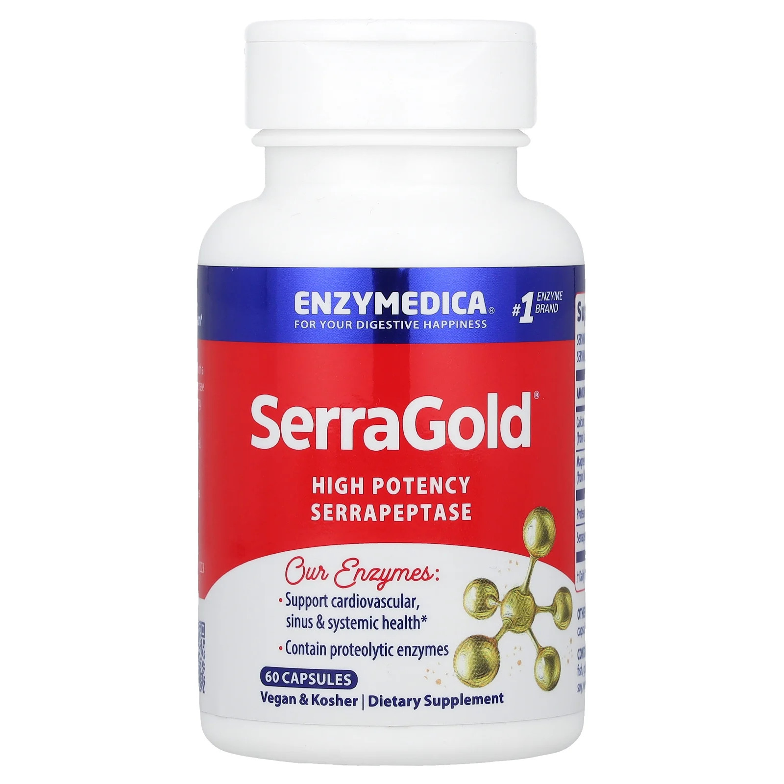 Enzymedica SerraGold 60 4990₽