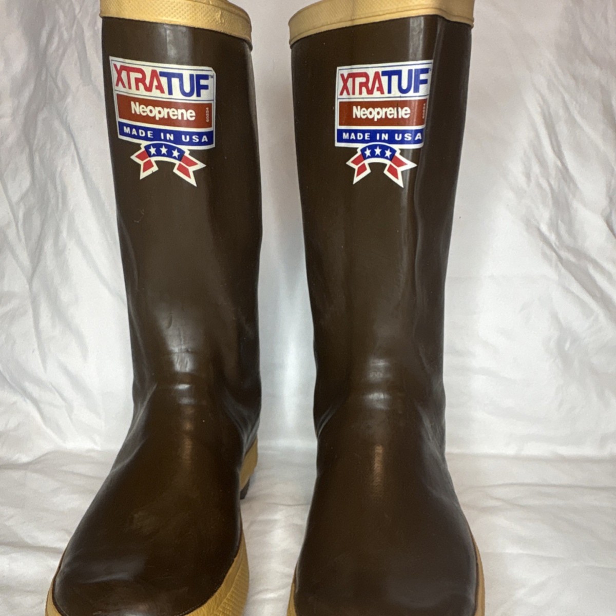 Xtratuf Neoprene Waterproof Brown Wading Boots Pull On  display picture 2