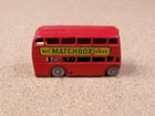 OLD VINTAGE LESNEY MATCHBOX # 5A LONDON BUS ISSUED IN 1954