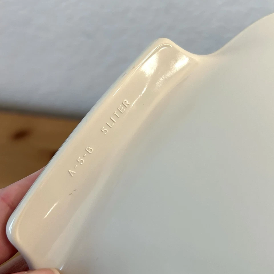 SYMPHONY CORNING WARE CASSEROLE 5 L A-5-B Pyrex A12c Amber Lid NEW Cond. - Image 3 of 4