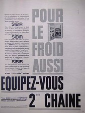 ADVERTISEMENT SIBIR FRIDGE FREEZER FOR COLD ALSO EQUIP YOURSELF