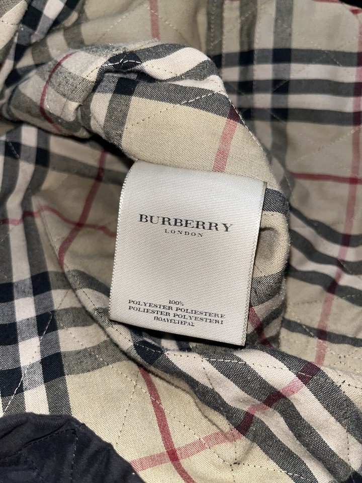 Burberry Quilted Nova Check Jacket Men’s XL eBay