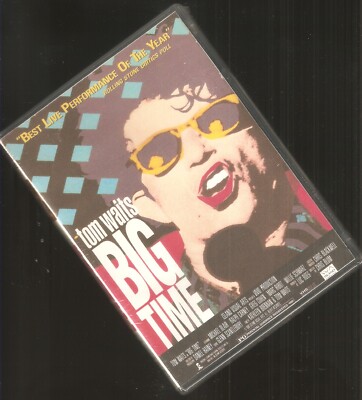 Tom Waits- Big Time Lmtd. Edit. DVD-R RARE Video + Audio Remastered + Chaptered 