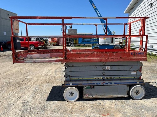 2012 Skyjack SJIII 4626 26' Electric Scissor Lift Man Aerial Platform bidadoo - 第 10/12 張圖片