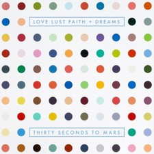 THIRTY SECONDS TO MARS - LOVE LUST FAITH + DREAMS   VINYL NEW