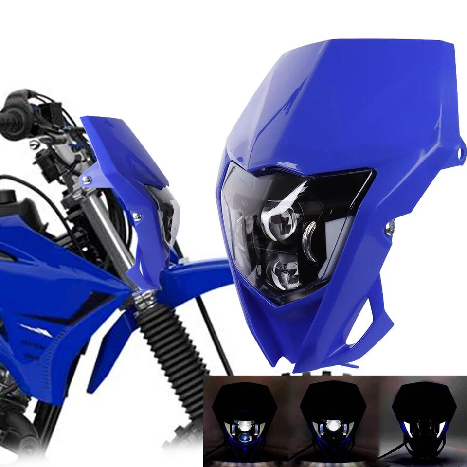 Interruptor de carenagem de farol de LED para Yamaha TTR110 TTR125 WR250 WR450 YZ125 YZ250F - Imagem 2 de 4