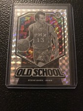 2019-2020 Panini Mosaic Basketball STEVE NASH Silver Old School Mosaic Suns