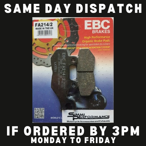 EBC Brake Pads Triumph 800 Bonneville REAR 2001 2002 2003 2004 2005 2006