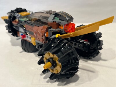 LEGO NINJAGO COLE'S EARTH DRILLER SET 70502 & ROCK ROADER 70589