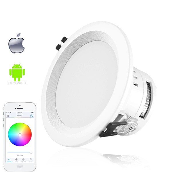 Plafonnier LED RGBW Wifi pour remplacer vos lampes ternes par une lumière réglable