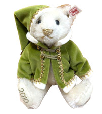 Steiff Little Santa 2010 1 Teddy Mohair Limited Edition from Japan w/Box - USED