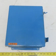 Hoffmann A-1210CH 14" x 12" x 5" NEMA 12,13 Electrical Enclosure W/ Back Plate