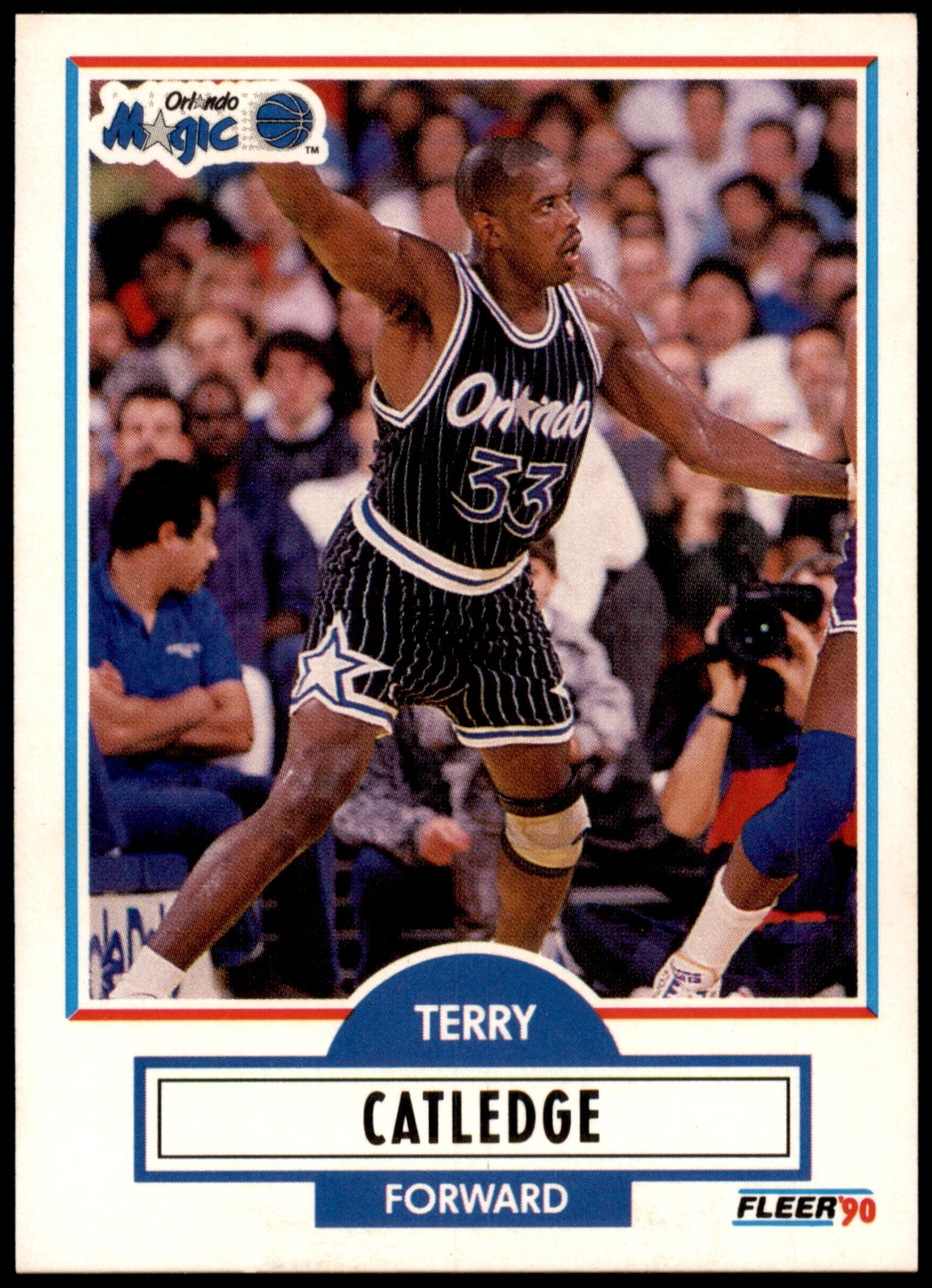 Terry Catledge #133 1990-91 Fleer