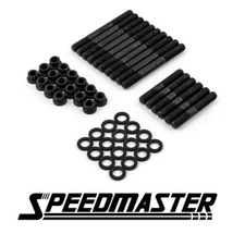 Speedmaster Small Block Chevy SBC 350 4-Bolt 12-Point Main Stud Kit (Studs Set)