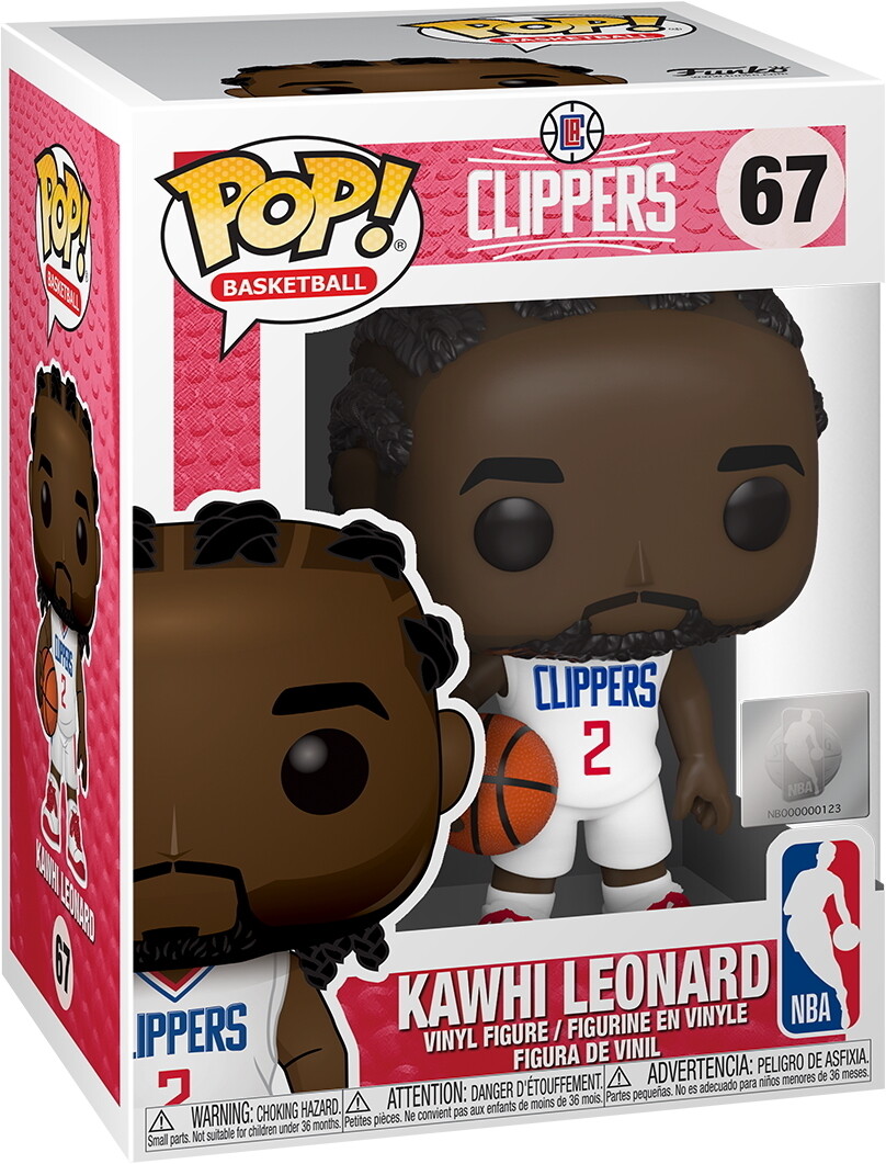 NBA Clippers - Kawhi Leonard 67 - Funko Pop! - Vinyl Figur | eBay