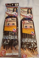 Senegalese Twist Crochet Hair Braids 12 inch 2 Packs Brand New in Bag color 30