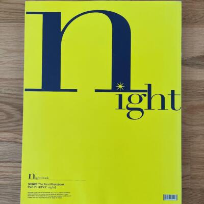 SHINee 1st photo book 写真集 day night SHINee 1st Photobook Day & Night 2Types Books set Jonghyun