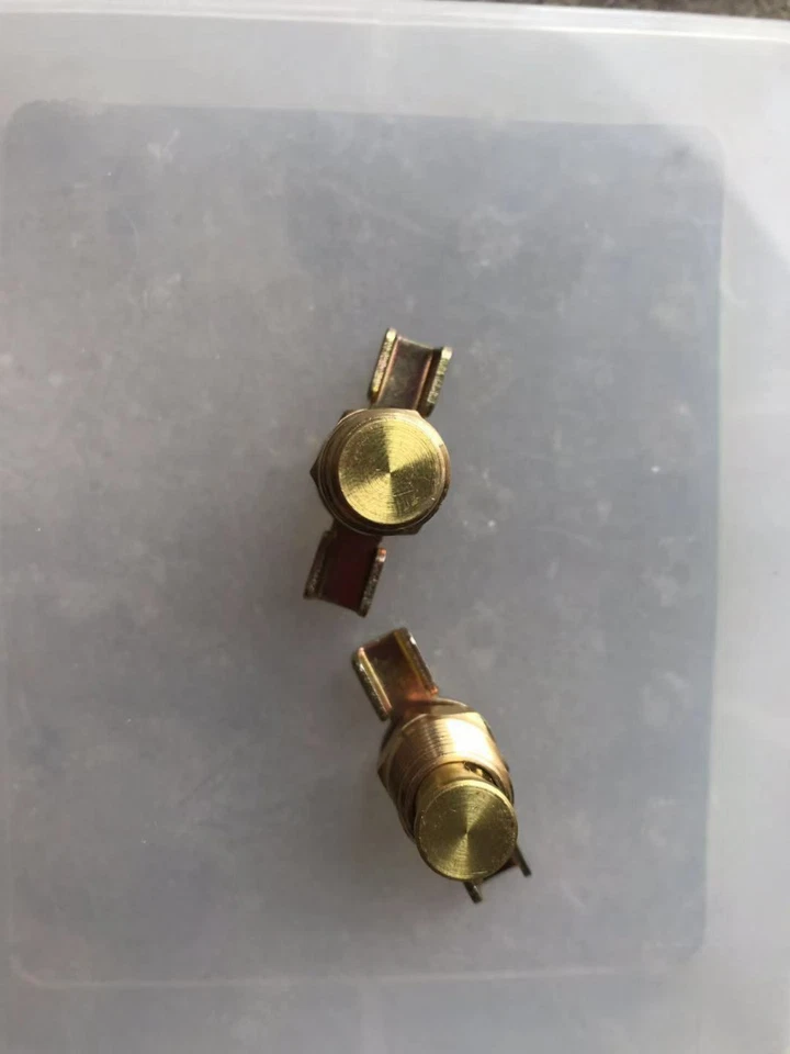 2 PIEZAS 1/4NPT Latón Petcock Válvula de Drenaje Gallo Radiador Compresor Aceite Agua Aire Foto 4 de 4