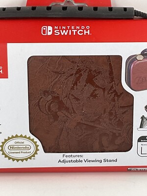 Nintendo Switch Lite Deluxe Leather Travel Case- Legends of Zelda