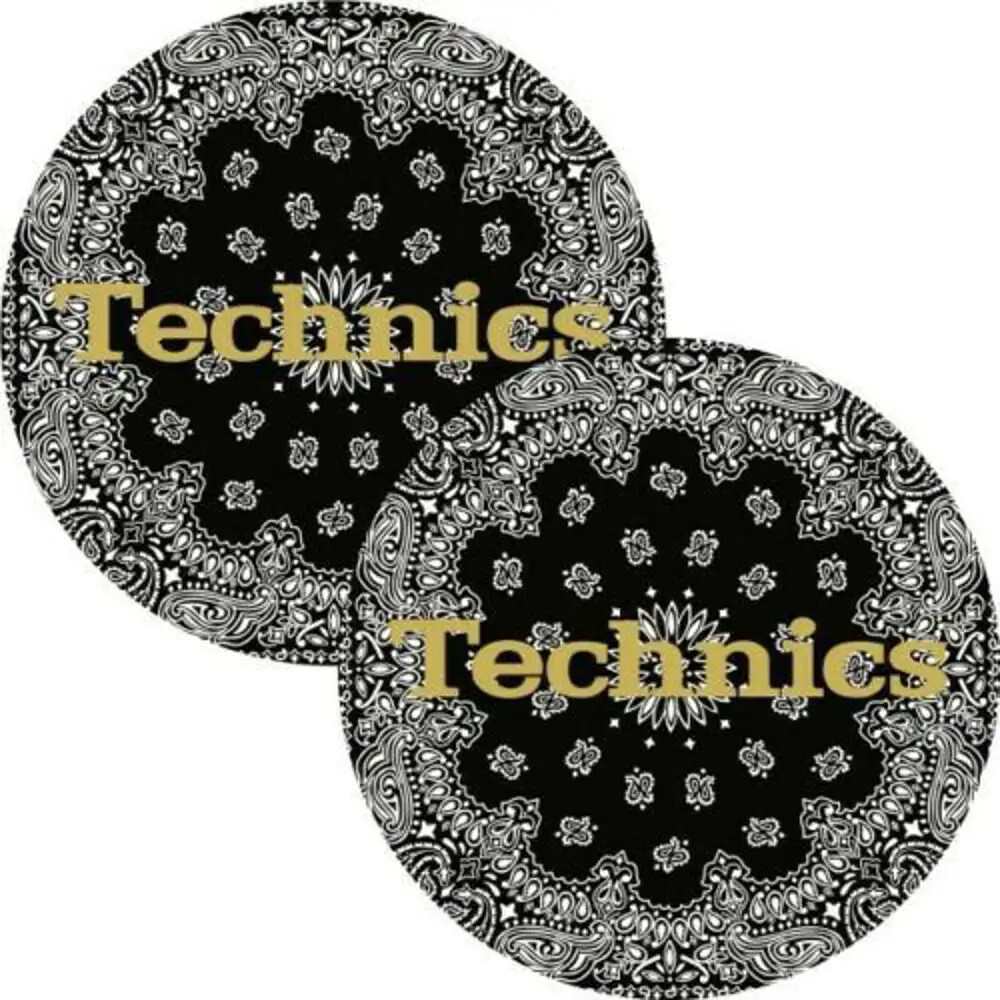 MAGMA SLIPMAT BANDANA 1 coppia panni sottodisco technics x giradischi dj scratch