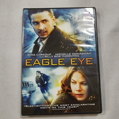 Eagle Eye (DVD, 2008) Shia LaBeouf, Billy Bob Thornton