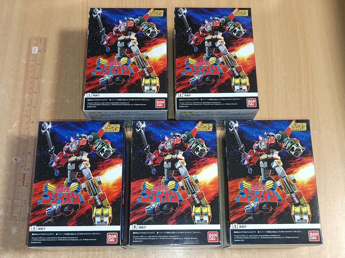 Bandai Super Minipla SMP Beast King Golion Lion Force Voltron