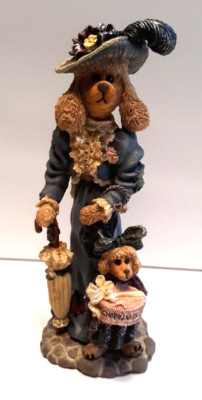 Boyds Bear figurine Francoise & Suzanne Crem de LaChien dogs shopping PE/2931