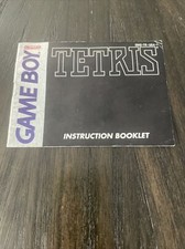 Nintendo Gameboy Manual Only Tetris