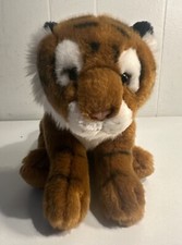 Vintage Animal Alley Toys R Us 2011 Tiger 15 inch Plush Stuffed Animal Toy