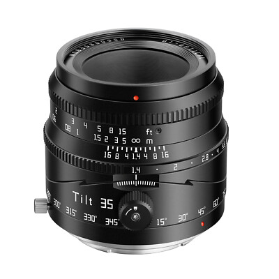 TTArtisan Tilt 35mm F1.4 APS-C Large Aperture Lens for Sony Nikon