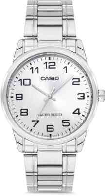 Casio MTP-V001D-7BUDF Men's Stainless Steel Watch - Analog Classic Design NEW