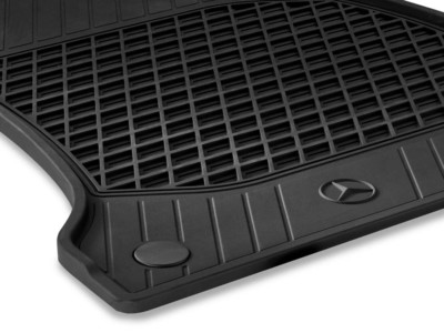 MOTOS Set Of Rubber Floor Mats And Boot Mats Suitable For Mercedes-Benz E- Class S213 2016-2023 Saloon Without Height-adjustable Boot Floor. Improve Your Travel Comfort With Non-slip Mat - View #6