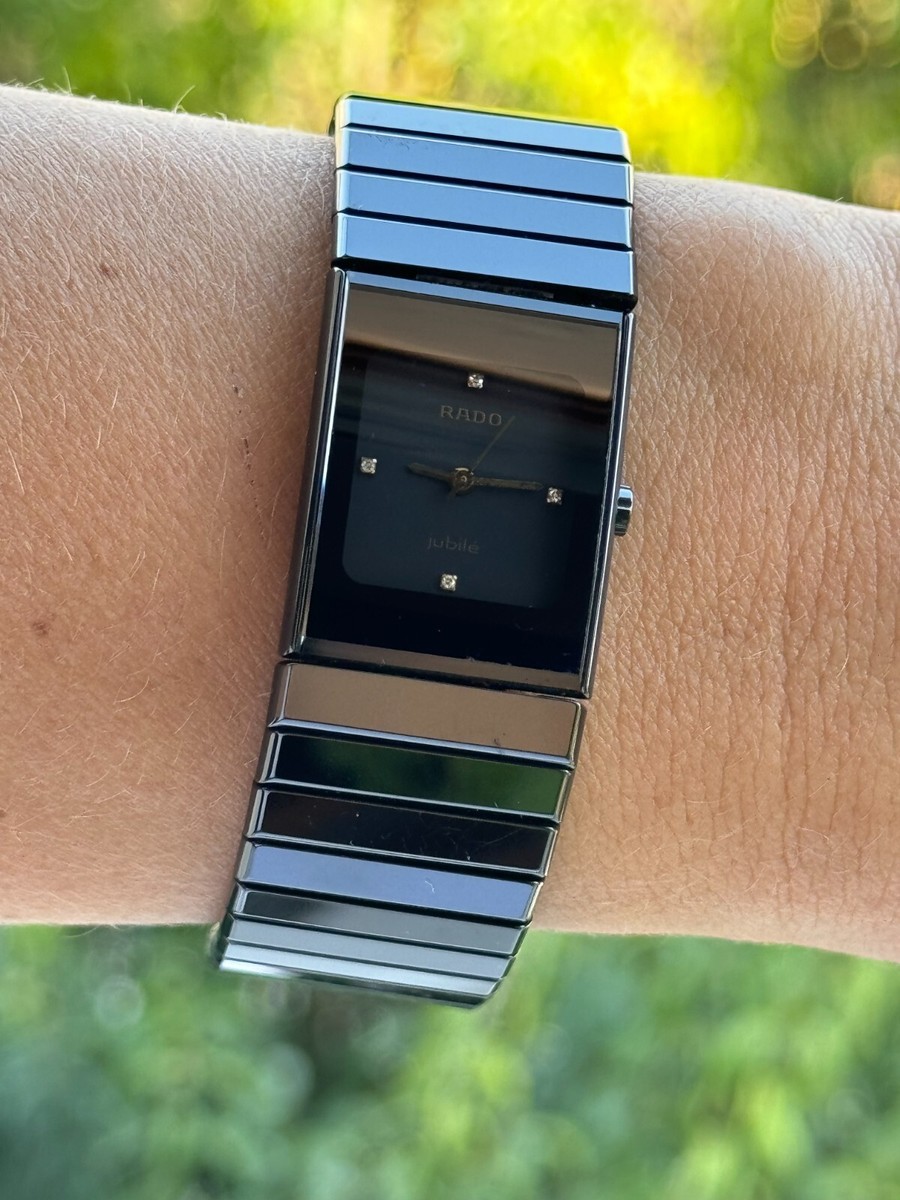 RADO jubilé レディース腕時計 RADO Jubilee Women's Watch with Diamonds And Sapphire Glass