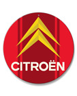 Citroen Emblem Round Aluminum Sign - 14 colors - Made in the Usa - French Car