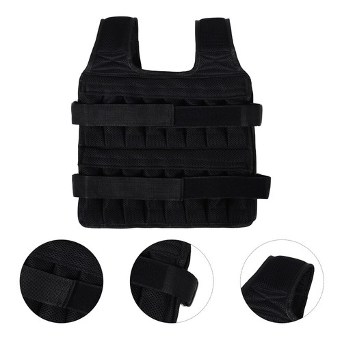 Gilet Ponderato Comodo per Corsa Camminata Allenamento Forza Vestibilità Regolabile