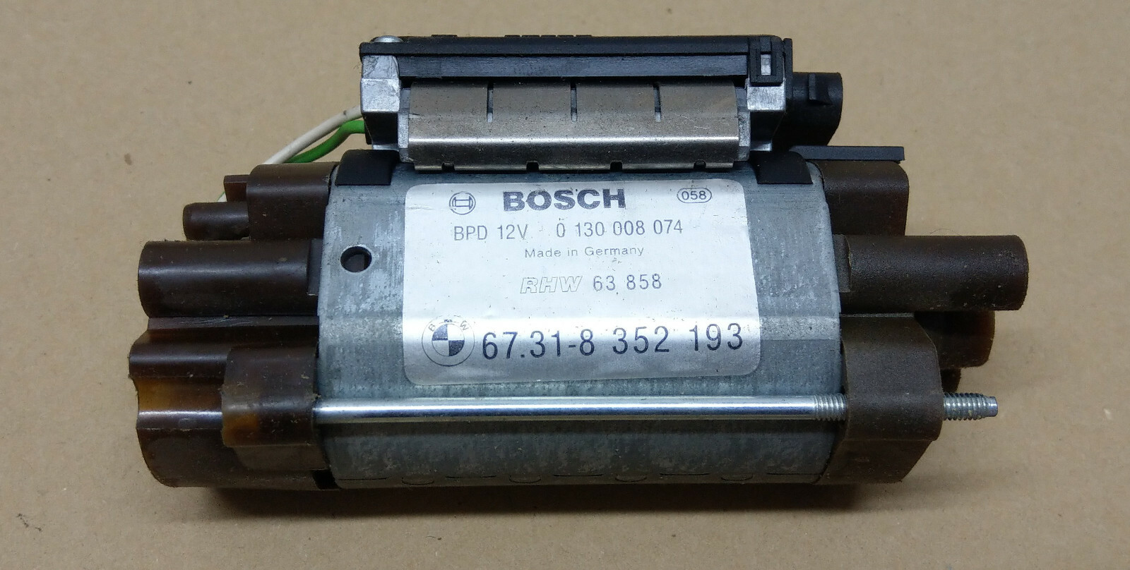 BMW E38 E39 Stellmotor Sitz Neigungs und Höhen Verstellung 8352193  