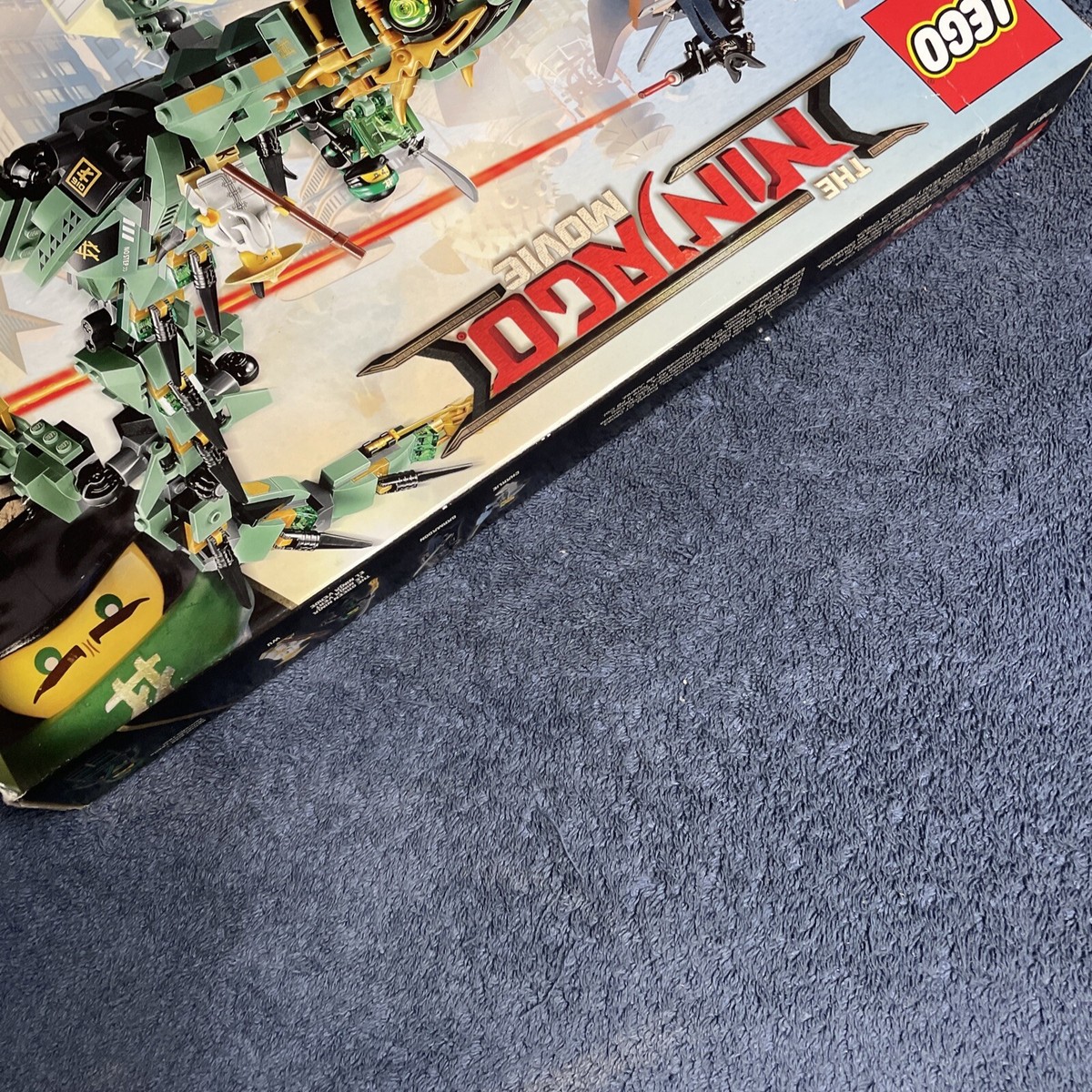 LEGO Ninjago Movie 70612 Green Ninja Mech Dragon Incomplete Mostly