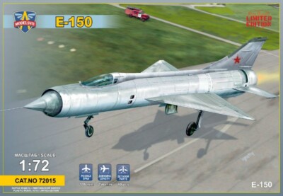 Modelsvit 72015 Plastic model aicraft kit Scale 1:72 MiG E-150 modelling kit
