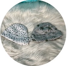 Lullaby Infant Cotton Newborn Hats Set Of 2