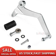 Left Gear Shift Lever Shifter Pedal For KAWASAKI Ninja 650 Z 650/RS 22-23 Silver