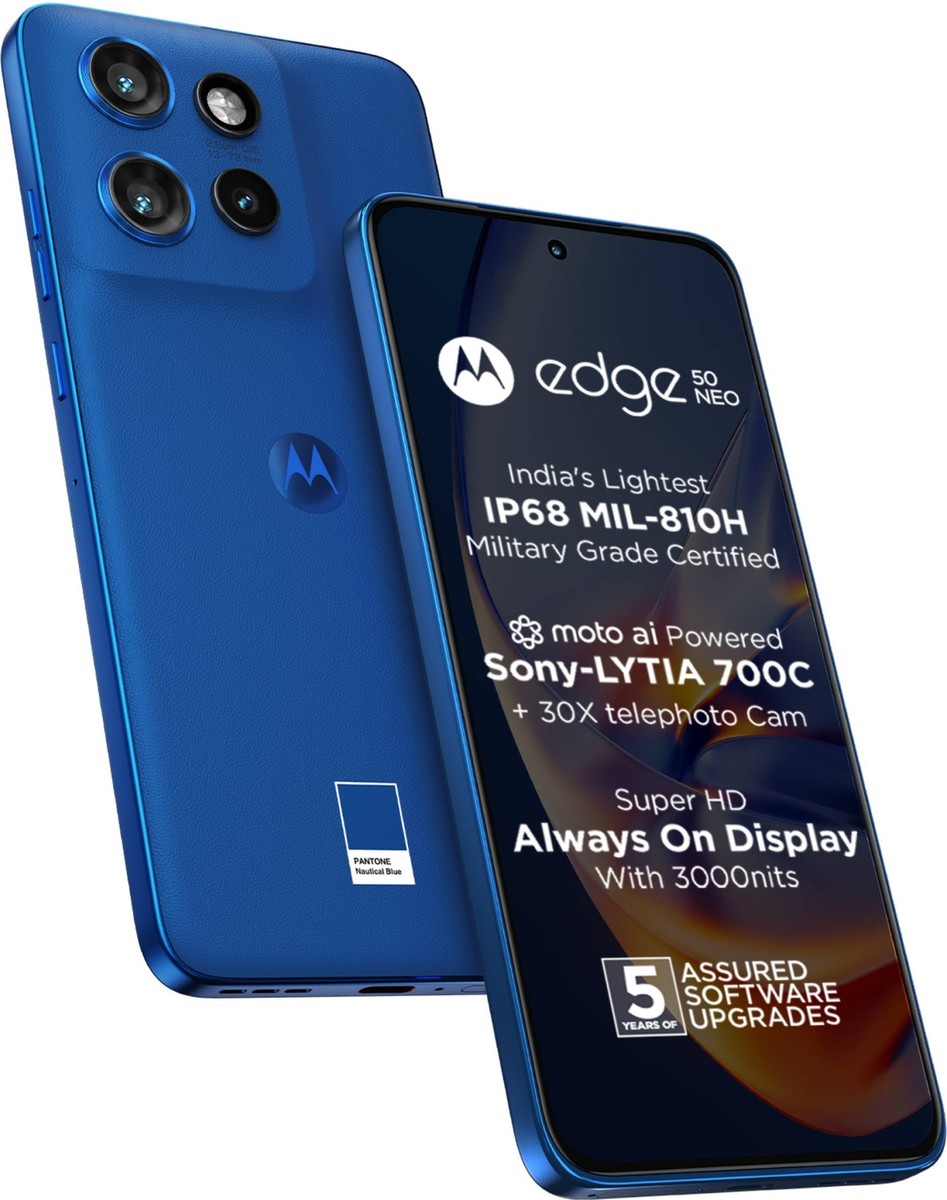 MOTOROLA Edge 50 Neo (Blue 256GB 8GB RAM) 6.4