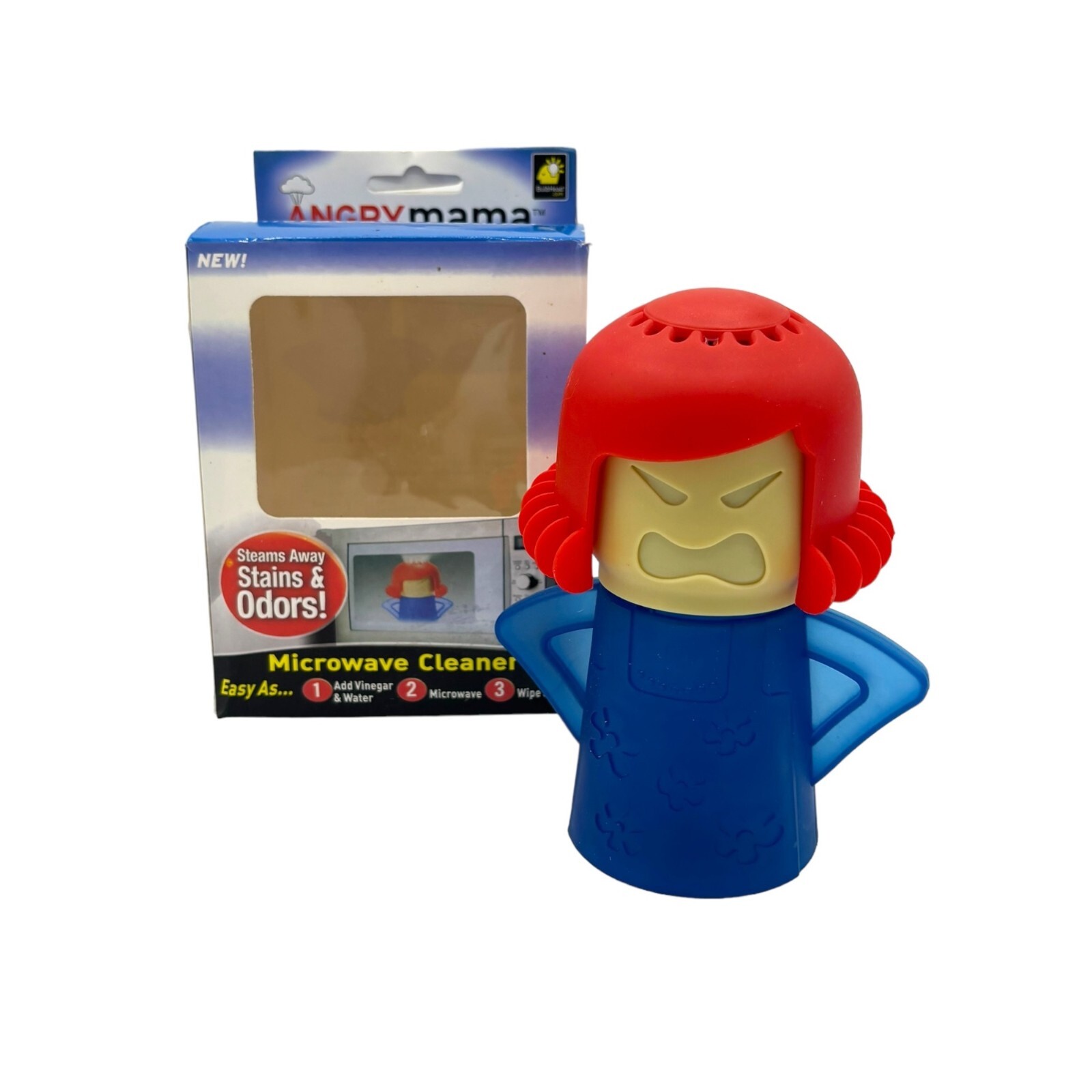 Angry Mama Microwave Cleaner Steamer for Deep Cleaning