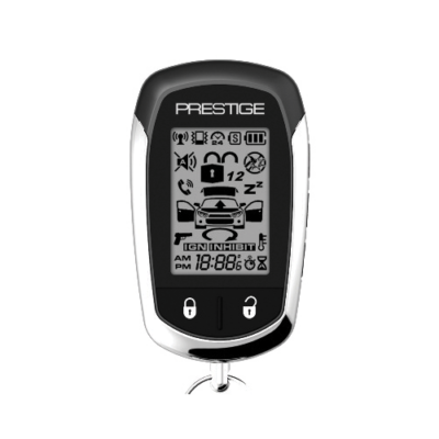 Prestige ELVATCD Blue CF Remote Transmitter (Used) - Needs Programming For Vehicle