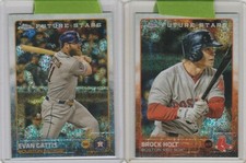 2015 Topps Chrome Update Mega Box Brock Holt Evan Gattis