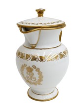 Manufacture de Sevres Chateau d' Eu Water Pitcher Pot a Decoction 1842