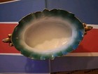 ANTIQUE VTG RARE OLD ROYAL VIENNA GERMANY PORCELAIN FOUR GOLD LEGS FOOTED BOWL — photo 7